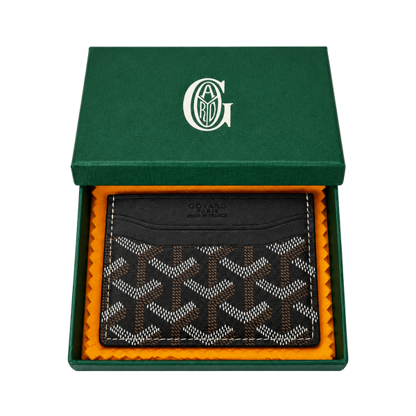 Light Blue Monogram Card Holder – Leather Paris Style