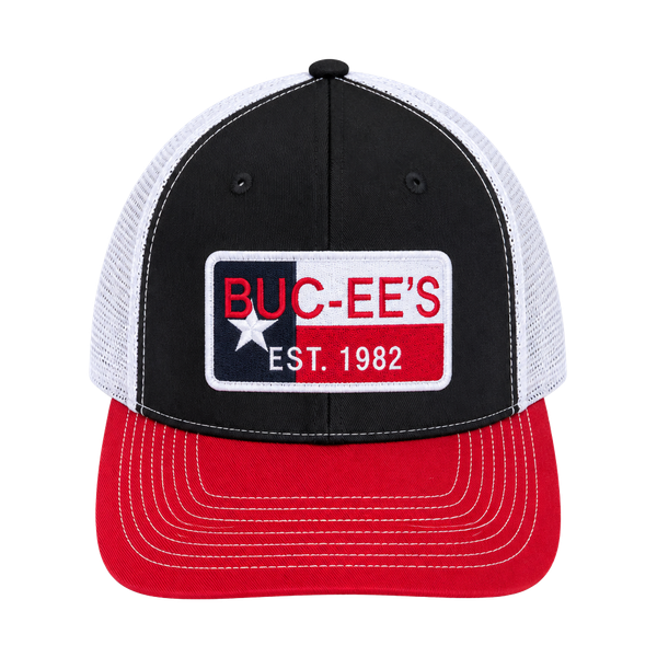 Buc-ee's Trucker Hat Est. 1982 Texas Flag Patch Snapback
