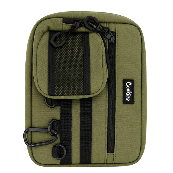 Cookies Fowler Utility Shoulder Bag Olive Green