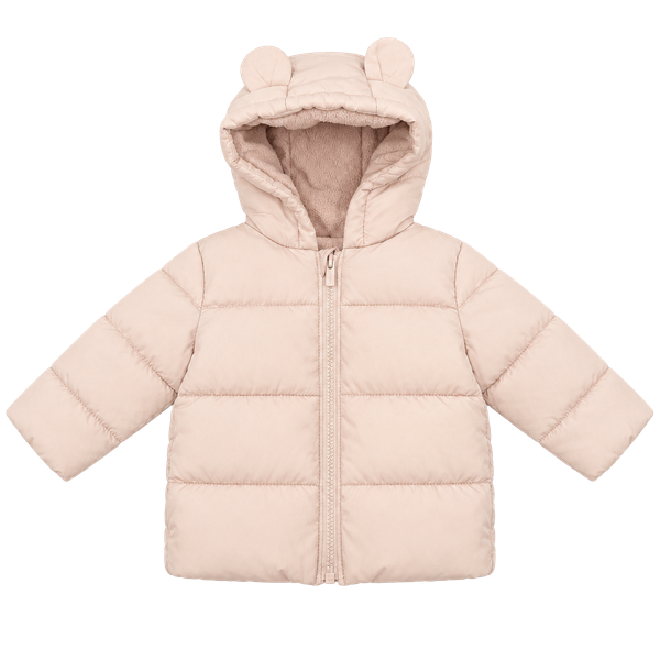 Old Navy Puffer Jacket Size 6-12M Pink
