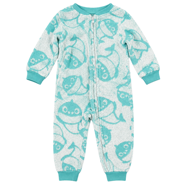 Pinkfong Baby Shark Fleece Jumpsuit Size 18M