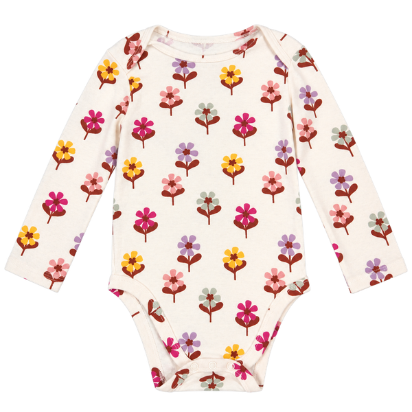 Jumping Beans Bodysuit Size 24M Floral Print
