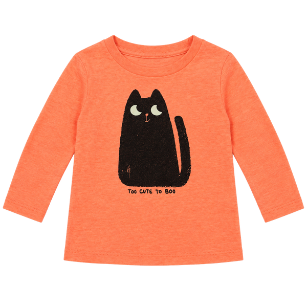 Gymboree Black Cat Halloween Shirt Size 12-18 Months