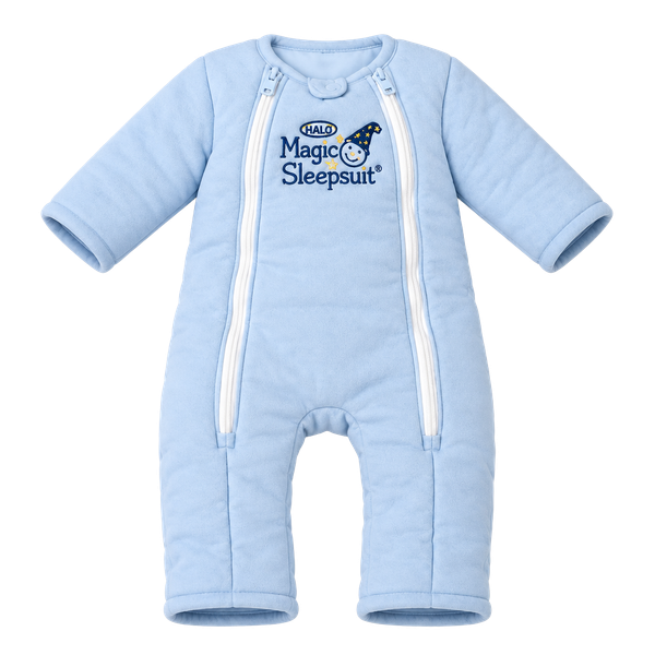 HALO Baby Merlin Magic Sleepsuit Size Small 3-6 Months Blue Cotton Three Quarter