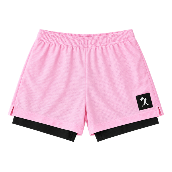 Baseballism Performance Youth Shorts Size YL Pink Training Athletic