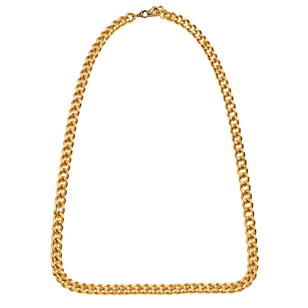 Unbranded Gold Tone Curb Chain Necklace