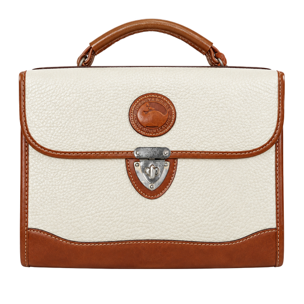 Dooney & Bourke Vintage All-Weather Leather Shoulder Bag Bone Tan