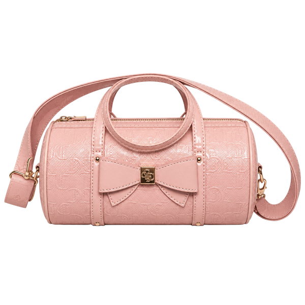 Juicy Couture For The Girls Mini Barrel Bag Pink Diamond