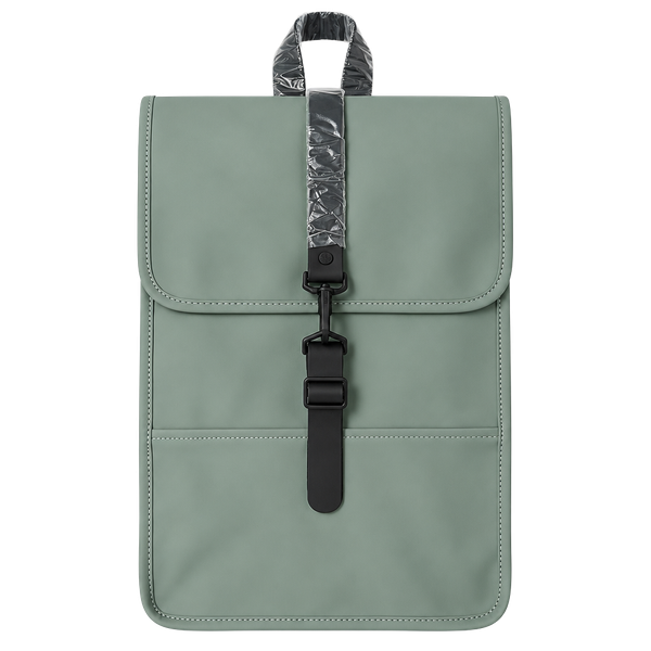 NWT Rains Backpack Mini W3 Haze One Size Waterproof Green