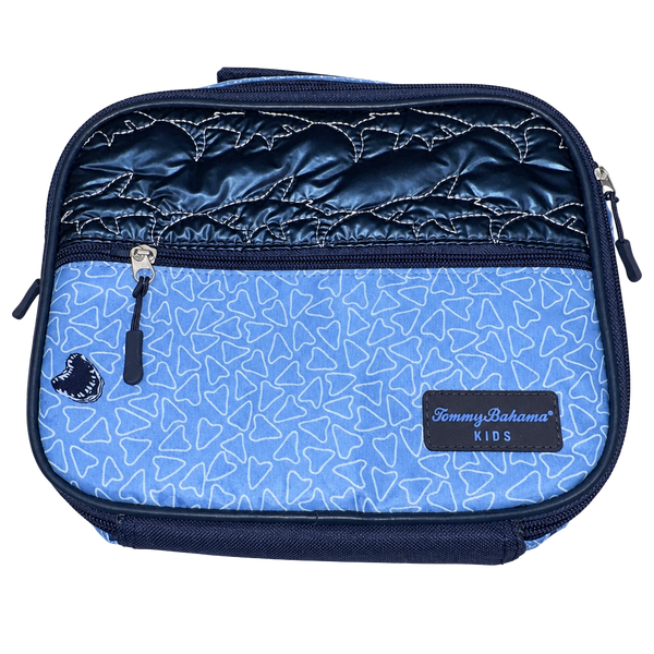 Tommy Bahama Kids Insulated Lunch Bag Blue Shark