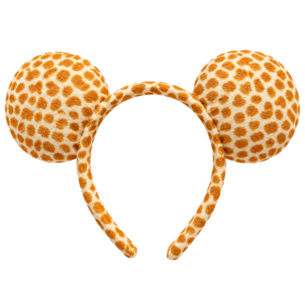 Disney Parks Giraffe Print Mickey Ears Headband Safari Adult