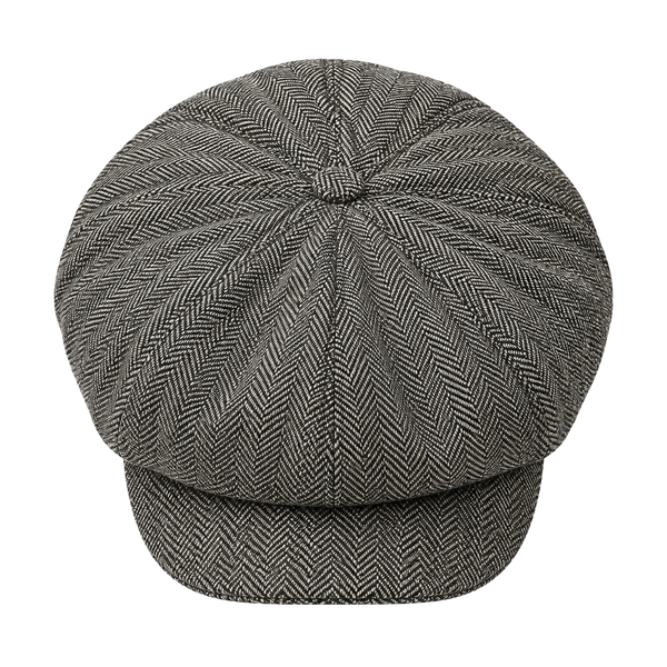 H&M Newsboy Cap Size S/M Herringbone Pattern