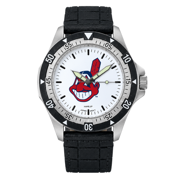 Cleveland Indians LogoArt Watch