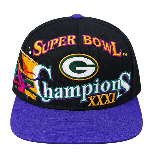  Green Bay Packers Super Bowl XXXI Snapback Hat NWT