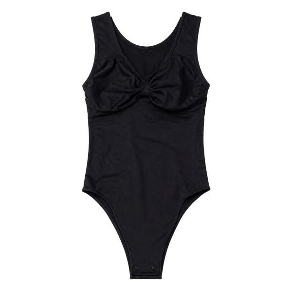 SKIMS m, Seamless Sculpt Sculpting Thong Bodysuit, Onyx, Medium