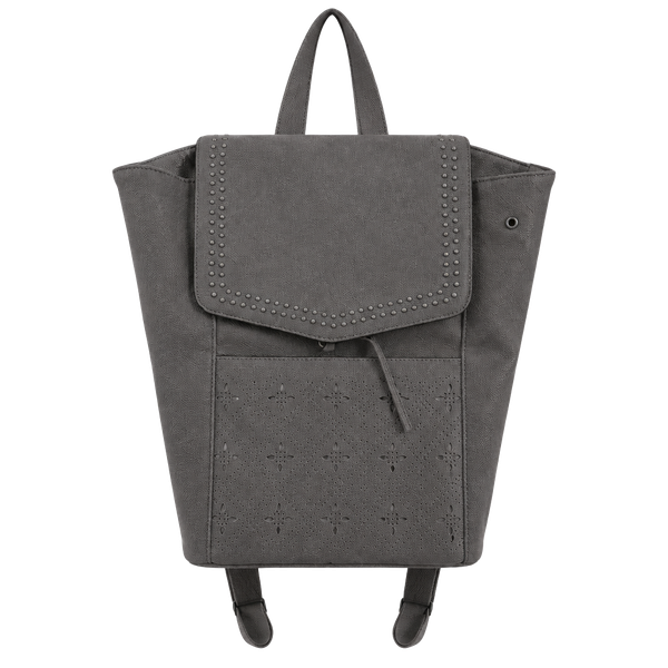 MKF Collection Elke Convertible Backpack Pewter