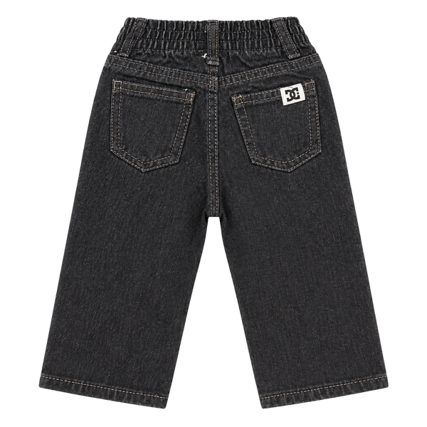 DC Shoes Infant Denim Jeans 3/6M Black Straight Leg Pants