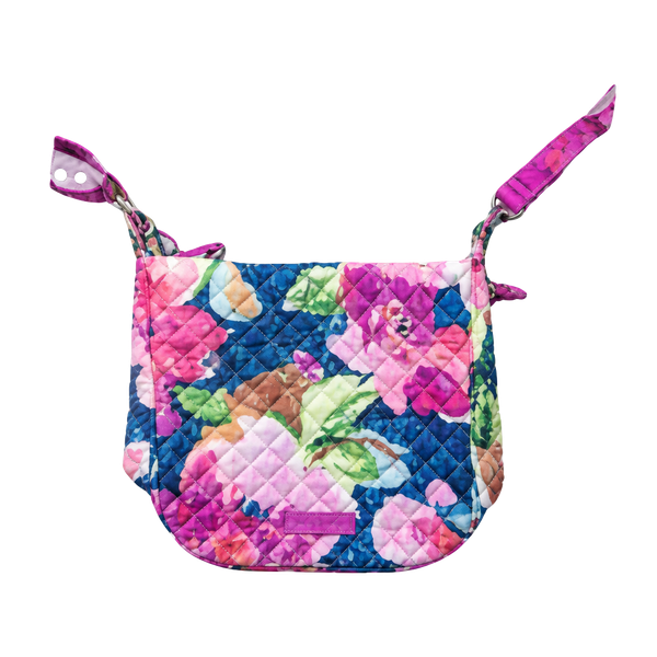 Vera Bradley Carson Mini Hobo Crossbody Bag Superbloom Quilted Floral