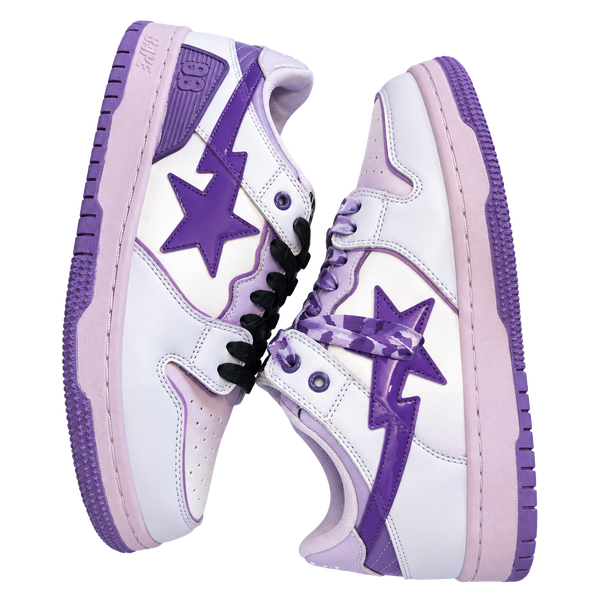 Bape Sk8 Sta Purple Gradient Sneakers