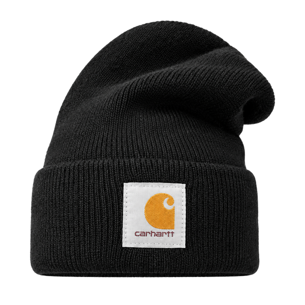 Carhartt Cuffed Knit Beanie Black Winter Hat