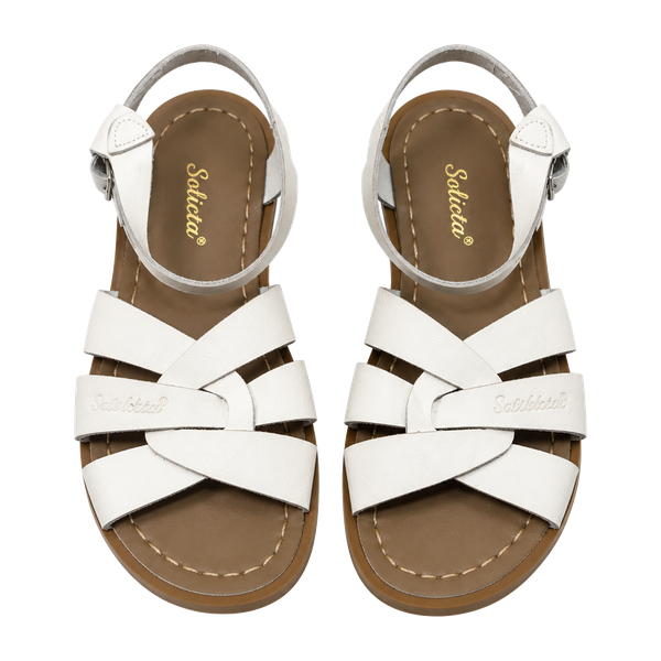 Salt Water The Original Sandal Size 5 White Leather