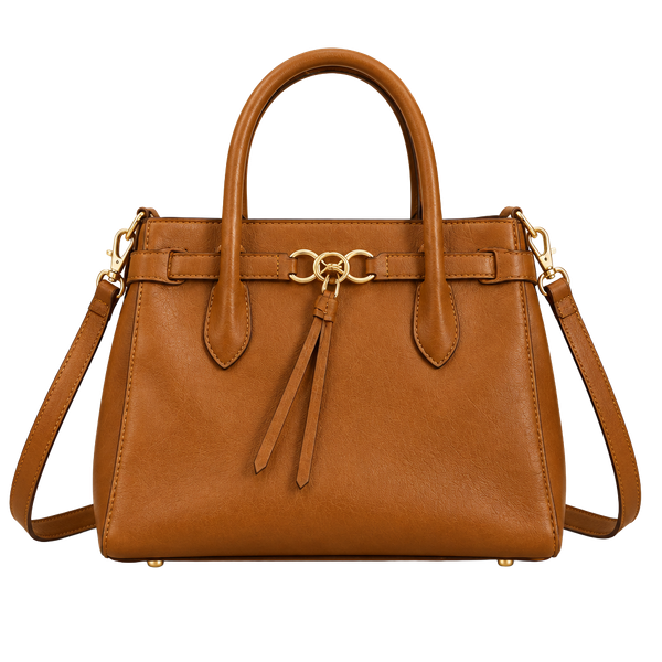 Kate Spade Toujours Medium Satchel Brown Leather