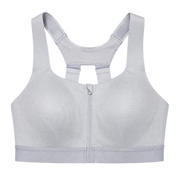 All in Motion Sculpt High Support Zip Front Sports Bra Lilac Purple 34C NWT