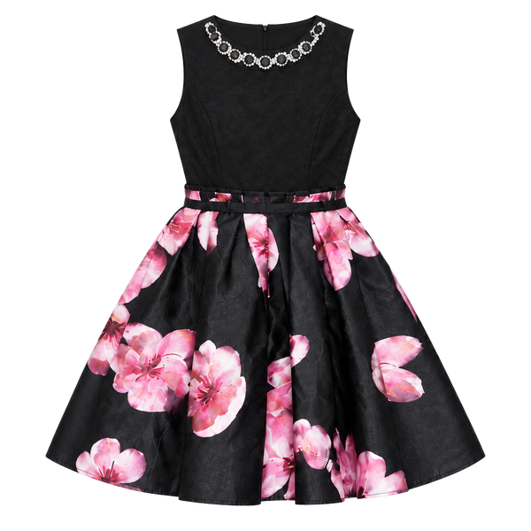 Leaf Fly x Stylewe Floral Fit & Flare Mini Dress Small