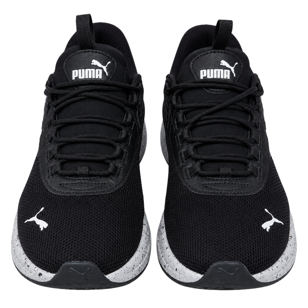 Puma Amplifier Speckle Black Cool Mid Gray Sneakers