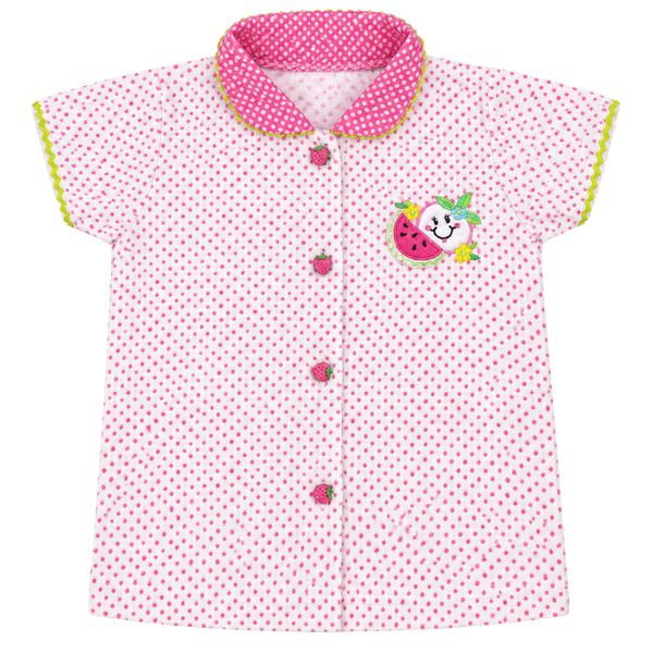 Swim'n Pretty Toddler Size 4T Polka Dot Watermelon Bath Robe