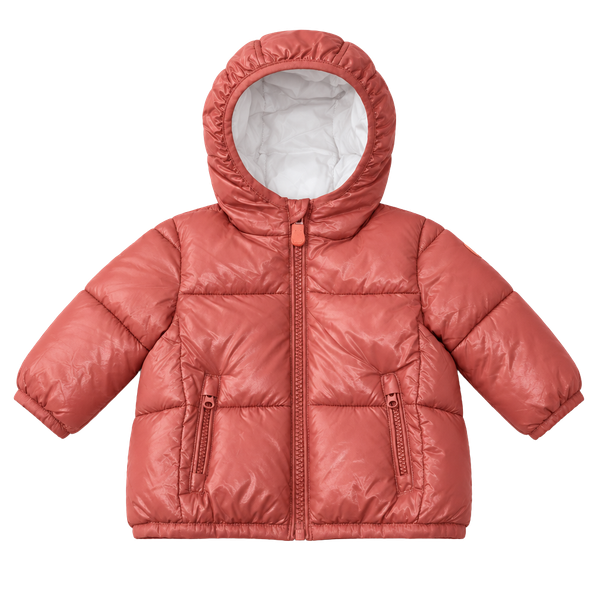 Save The Duck Jody Ultra Light Jacket Size 3-6 Pink Puffer