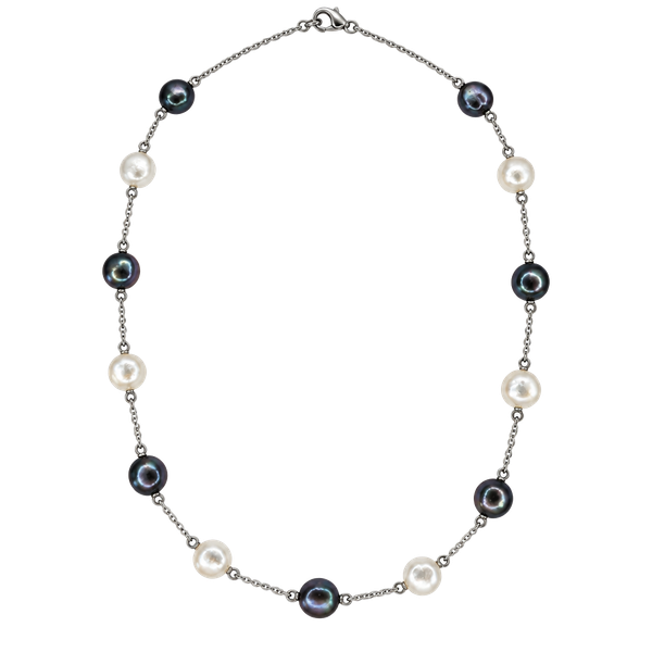 Honora Sterling Silver Freshwater Pears 18" Necklace