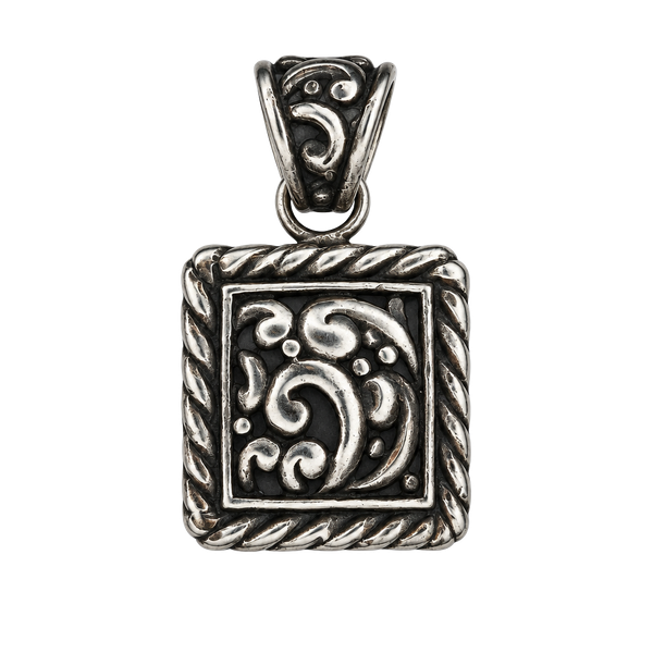 Sterling Silver Filigree Pendant