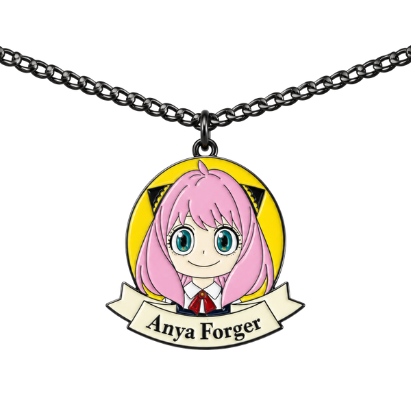 Spy x Family Anya Forger Necklace Anime Pendant Charm adjustable