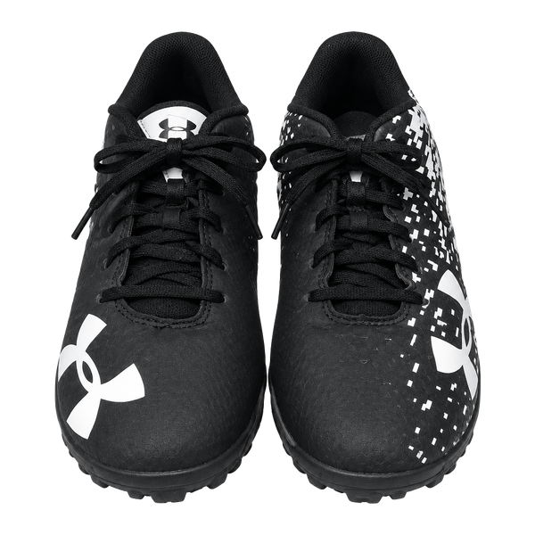 Under Armour Baseball Cleats Size 1Y Black White Digital Camo Kids