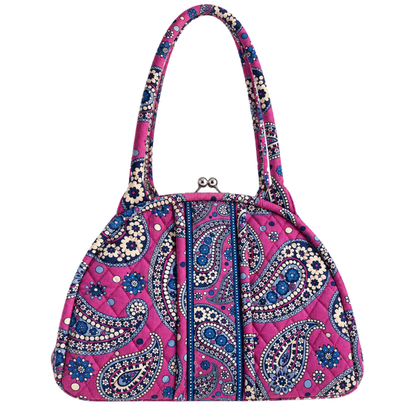 Vera Bradley Eloise Boysenberry Quilted Purse Shoulder Bag