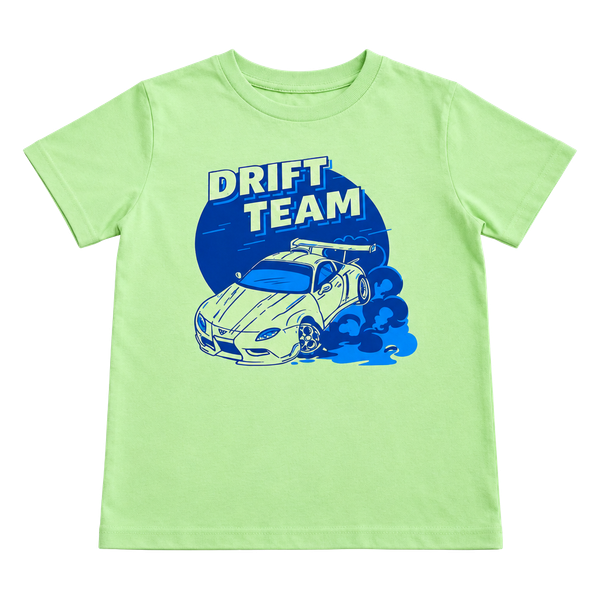 Cat & Jack Drift Team Graphic Tee Size M (8)