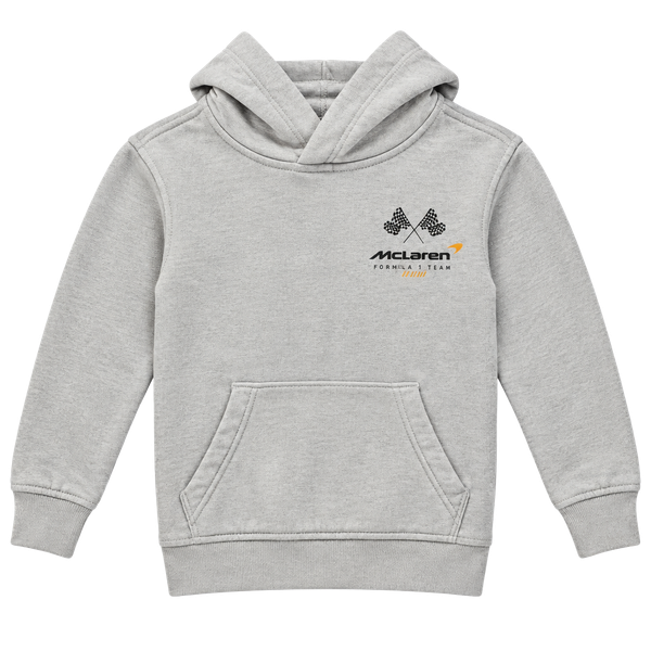 Kids McLaren Formula 1 Team Hoodie Size 5/6 White Graphic