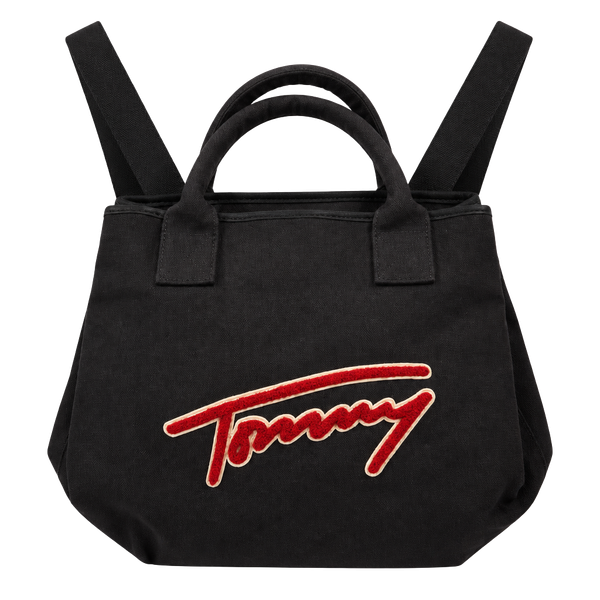 Tommy Hilfiger Aurora Canvas Convertible Tote Backpack
