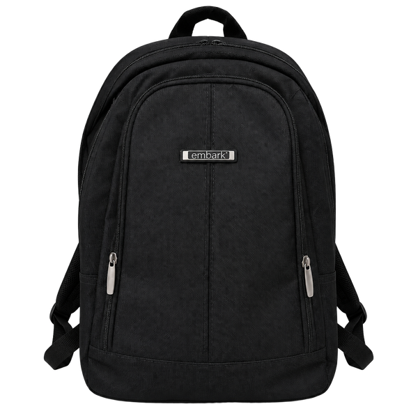Embark Black Classic Everyday School Laptop Backpack