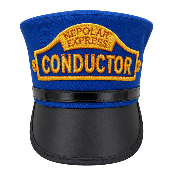 The Polar Express Conductor Hat Youth Size Blue Train Cap