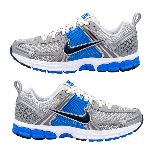 Nike Zoom Vomero 5 Size 5.5 Metallic Silver Photo Blue youth