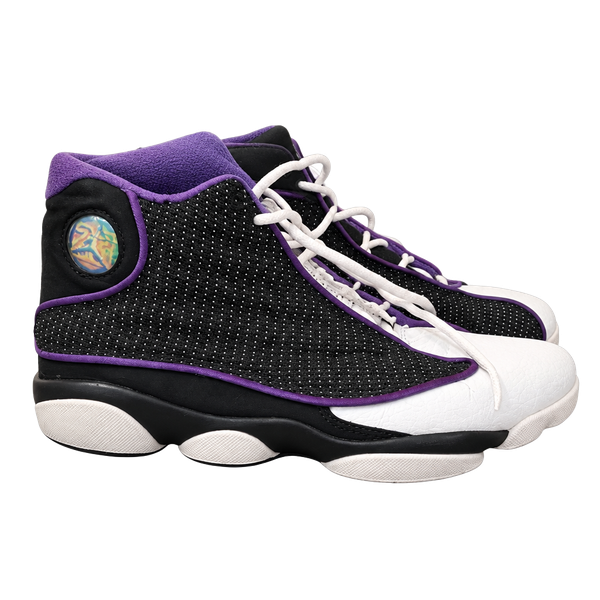 Nike Air Jordan 13 Retro GS Size 7 Black Violet Teal