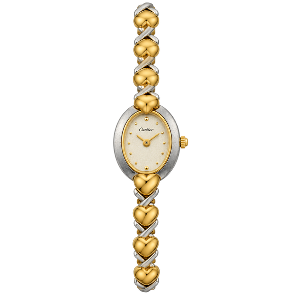 Caravelle By Bulova Two-Tone Heart Watch