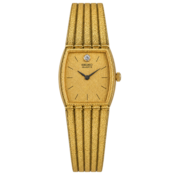 Seiko Quartz Gold Tone Ladies Dress Watch