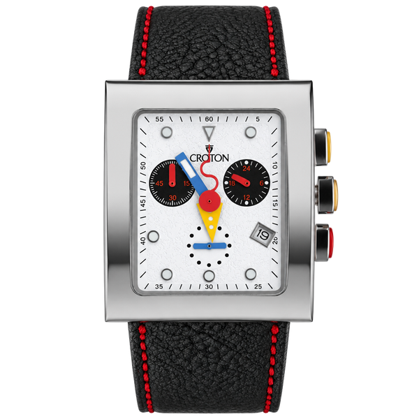 Croton Chronomaster Bauhaus Square Watch