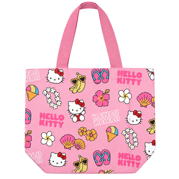 ALOHA Collection x Hello Kitty Sun Kissed Holo Holo Tote Pink