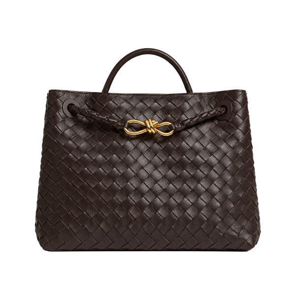 Bottega Veneta Medium Andiamo Intrecciato Shoulder Bag NWT