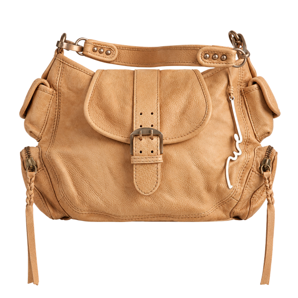 We The Free Italian Straw/Espresso Baby Asher Tote Canvas   NWT