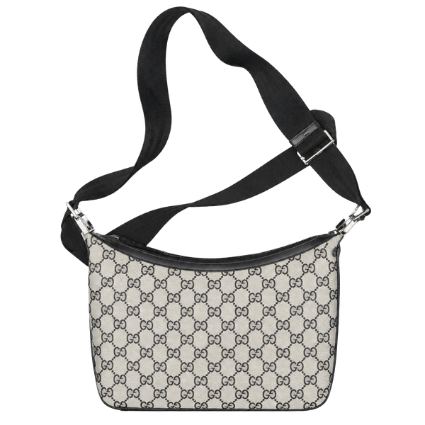 Gucci GG Canvas Shoulder Bag Black Monogram